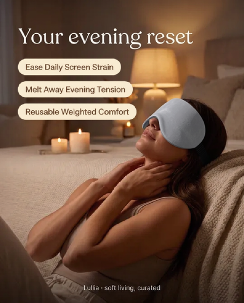 Lullia Weighted Warming & Cooling Eye Mask